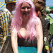 Pink-Haired Mermaid at the Coney Island Mermaid Parade, June 2010