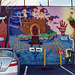 Parking Lot Mural on Steinway St. in Astoria, April 2007