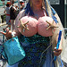Blonde Mermaid at the Coney Island Mermaid Parade, June 2010
