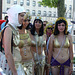 Mermaids in Gold at the Coney Island Mermaid Parade, June 2010