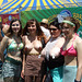 Four Mermaids at the Coney Island Mermaid Parade, June 2010