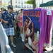 Comic Book Float at the Coney Island Mermaid Parade, June 2010