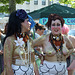 Mermaids in Gold Glitter at the Coney Island Mermaid Parade, June 2010
