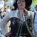 Lady Pirate at the Coney Island Mermaid Parade, June 2010
