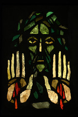 Christ aux mains stigmatisées - Exposition Gabriel Loire