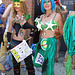 BP Mermaids at the Coney Island Mermaid Parade, June 2010