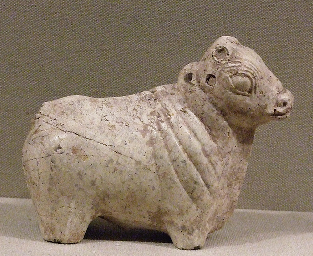 Harappan Figure of a Bull in the Metropolitan Museum of Art, January 2009