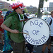 Age of Aquarium Marching Band at the Coney Island Mermaid Parade, June 2010