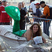 Mermaid on a Float at the Coney Island Mermaid Parade, June 2010