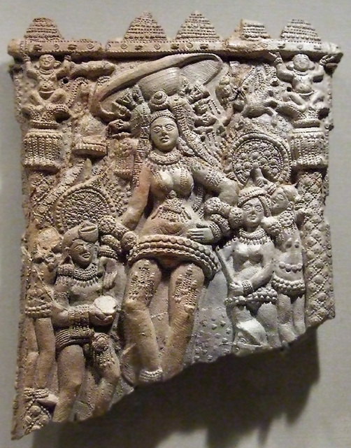 Plaque with the Goddess Durga and Attendants in the Metropolitan Museum of Art, January 2009