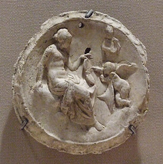 Emblema with Aphrodite and Eros in the Metropolitan Museum of Art, January 2009