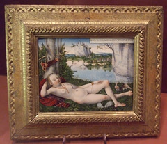 Nymph of the Spring by Cranach in the Metropolitan Museum of Art, March 2011