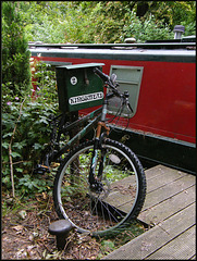 canal boat letter box