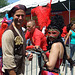 Pirate and a Masked Mermaid at the Coney Island Mermaid Parade, June 2010