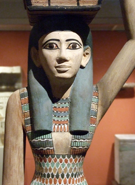 Ipernity Detail Of A Statuette Of An Offering Bearer In The Metropolitan Museum Of Art May