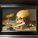 Still Life with Skull and Writing Quill by Claesz in the Metropolitan Museum of Art, March 2011