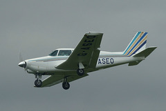 G-ASEO approaching Lee on Solent - 2 June 2014