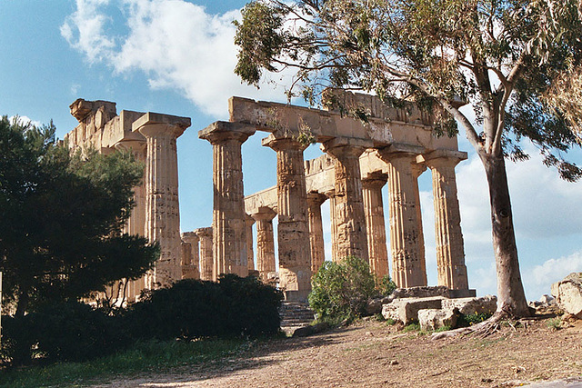 Temple E at Selinunte, 2005