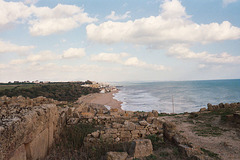 View of the Beach from the Acropolis of Selinunte, March 2005