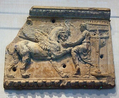Roman Terracotta Relief Plaque in the Metropolitan Museum of Art, November 2008