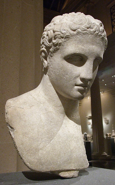 Marble Bust of a Youth in the Metropolitan Museum of Art, March 2010