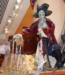 Pirates of the Caribbean Display at the Disney Store on 5th Avenue, August 2007