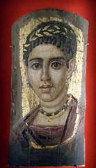 Young Woman with a Gilded Wreath in the Metropolitan Museum of Art, May 2008