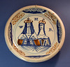Dish with William and Mary in the Metropolitan Museum of Art, January 2010