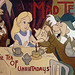 Alice in Wonderland Tea Party Painting in the Disney Store, June 2008
