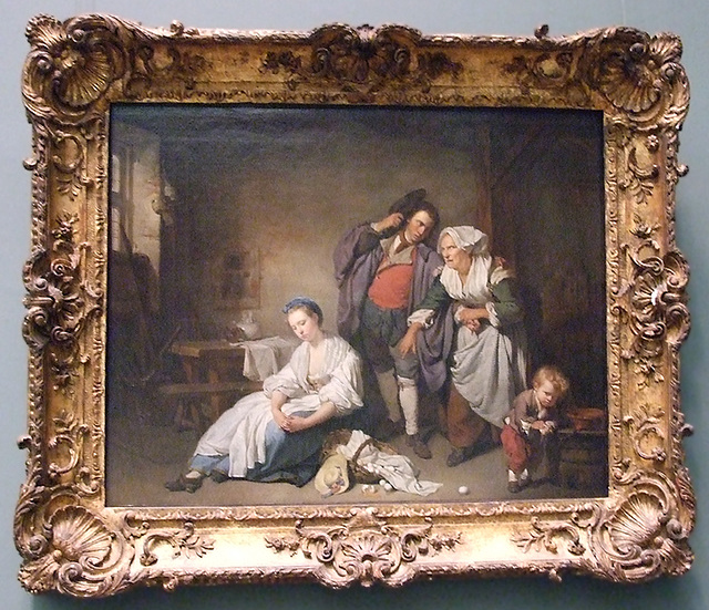 Broken Eggs by Greuze in the Metropolitan Museum of Art, January 2010