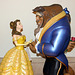 Detail of the Beauty & the Beast Sculpture in the Disney Store on 5th Avenue, August 2007
