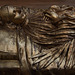 Detail of the 19th Century Tomb Effigy of Elizabeth Boott  in the American Wing of the Metropolitan Museum of Art, May 2007