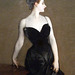 Detail of Madame X by Sargent in the Metropolitan Museum of Art, February 2008