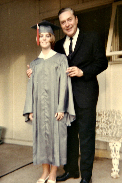 Karen's high school graduation, 1967