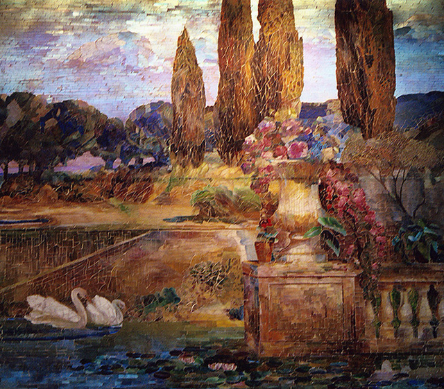 masterworks of louis comfort tiffany & co. picture metropolitan auctioned  museum