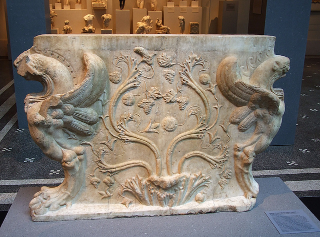 Marble Table Support in the Metropolitan Museum of Art, July 2007