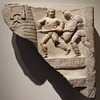 Fragment of a Relief Showing Gladiators in the Metropolitan Museum of Art, July 2007