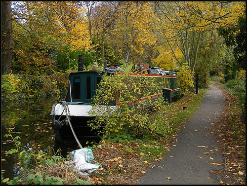 Oxford Canal walk in autumn