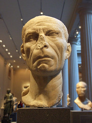 Marble Portrait of a Man in the Metropolitan Museum of Art,  July 2007