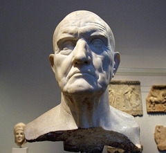 Marble Bust of a Man in the Metropolitan Museum of Art, July 2007
