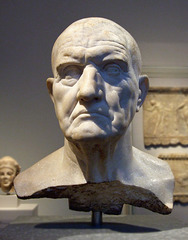Marble Bust of a Man in the Metropolitan Museum of Art, July 2007
