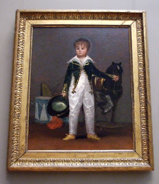 Jose Costa y Bonells by Goya in the Metropolitan Museum of Art, December 2007