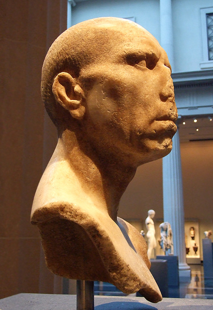 Marble Portrait of a Julio-Claudian Man in the Metropolitan Museum of Art, July 2007