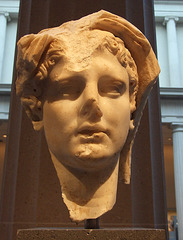Marble Head of a Veiled Man in the Metropolitan Museum of Art, July 2007