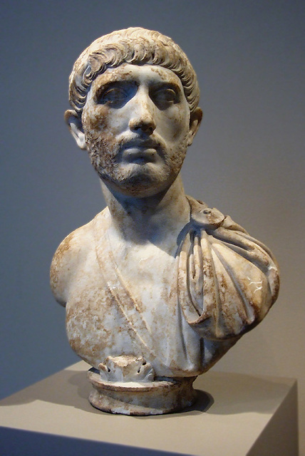 Marble Portrait Bust of a Man in the Metropolitan Museum of Art, May 2008