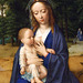 Detail of The Rest on Flight into Egypt by Gerard David in the Metropolitan Museum of Art, August 2008