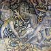 Detail of a Renaissance Dish with Hercules vs. the Giants in the Metropolitan Museum of Art, January 2008