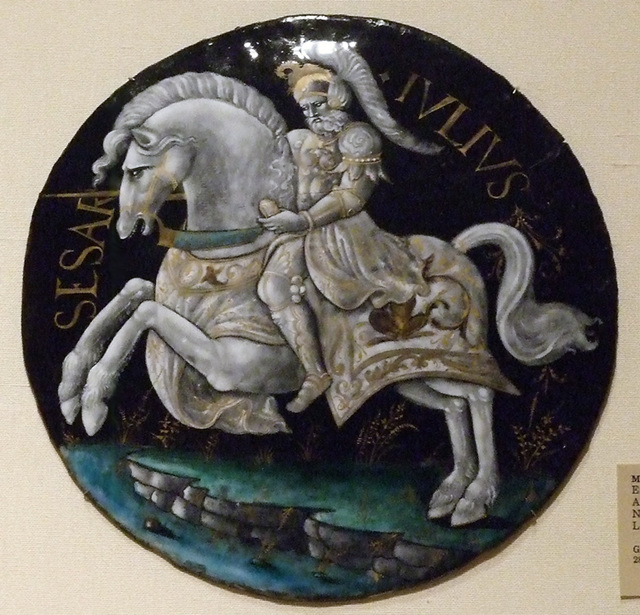Medallion: Julius Caesar in the Metropolitan Museum of Art, March 2009