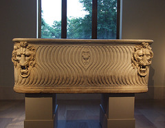 Strigil Sarcophagus in the Metropolitan Museum of Art, July 2007