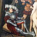 Detail of the Judgment of Paris by Cranach in the Metropolitan Museum of Art, December 2007
